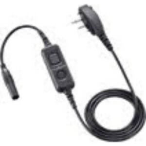 VS-4LA PTT Switch Cable for use with HS-97, HS-95, HS-97 Headsets for Icom V10MR Radio