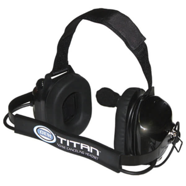 Titan Extreme High Noise Reducing Headset - back